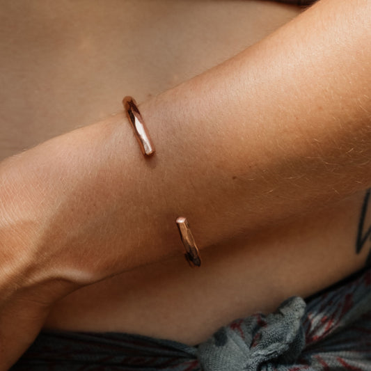 Solana copper bangle