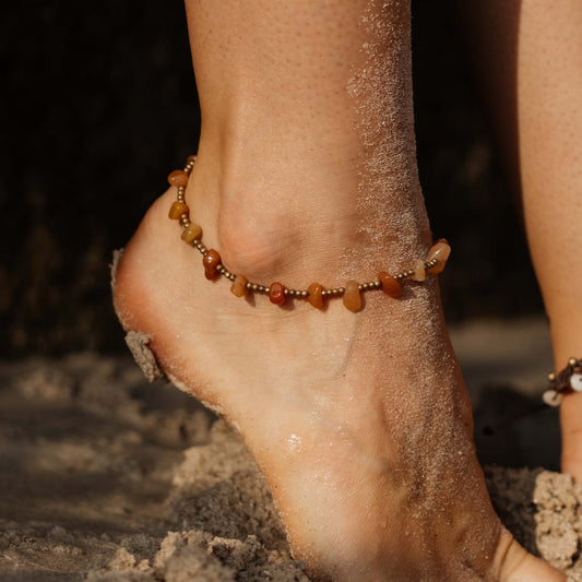 Anklet Agni Carnelian