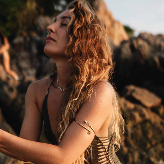 Upper arm band Mana Silver