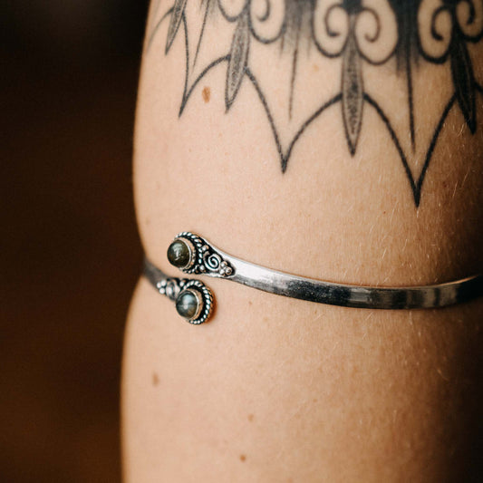 Upper arm band Falguni Silver