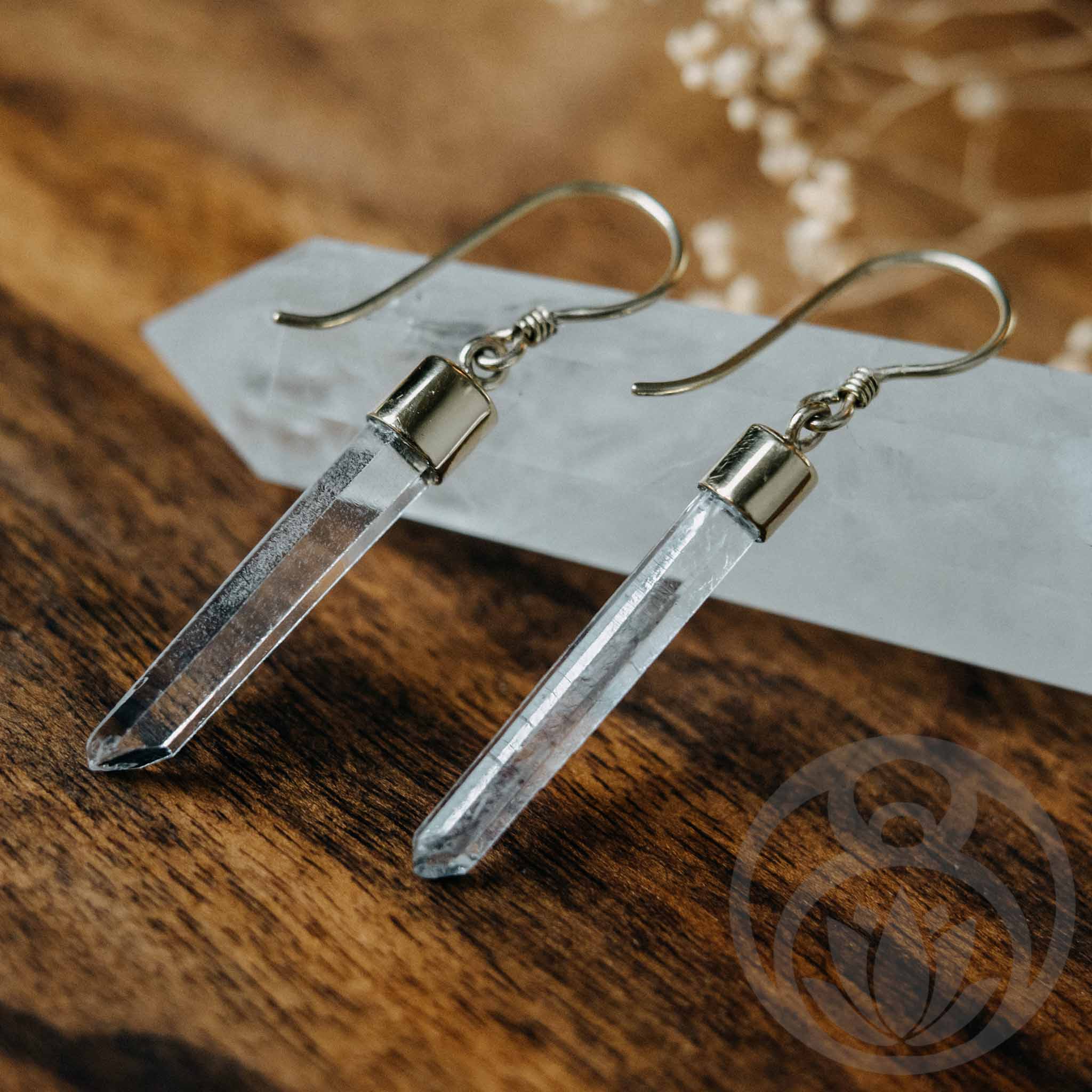 Clearine Ohrringe Mit Kristall – Ovaler Chandelier-Ohrschmuck, Nickelfrei