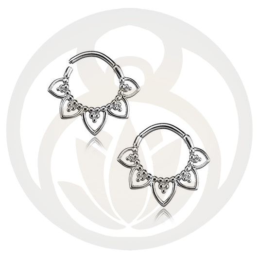 Septum Clicker Ceallach Silber