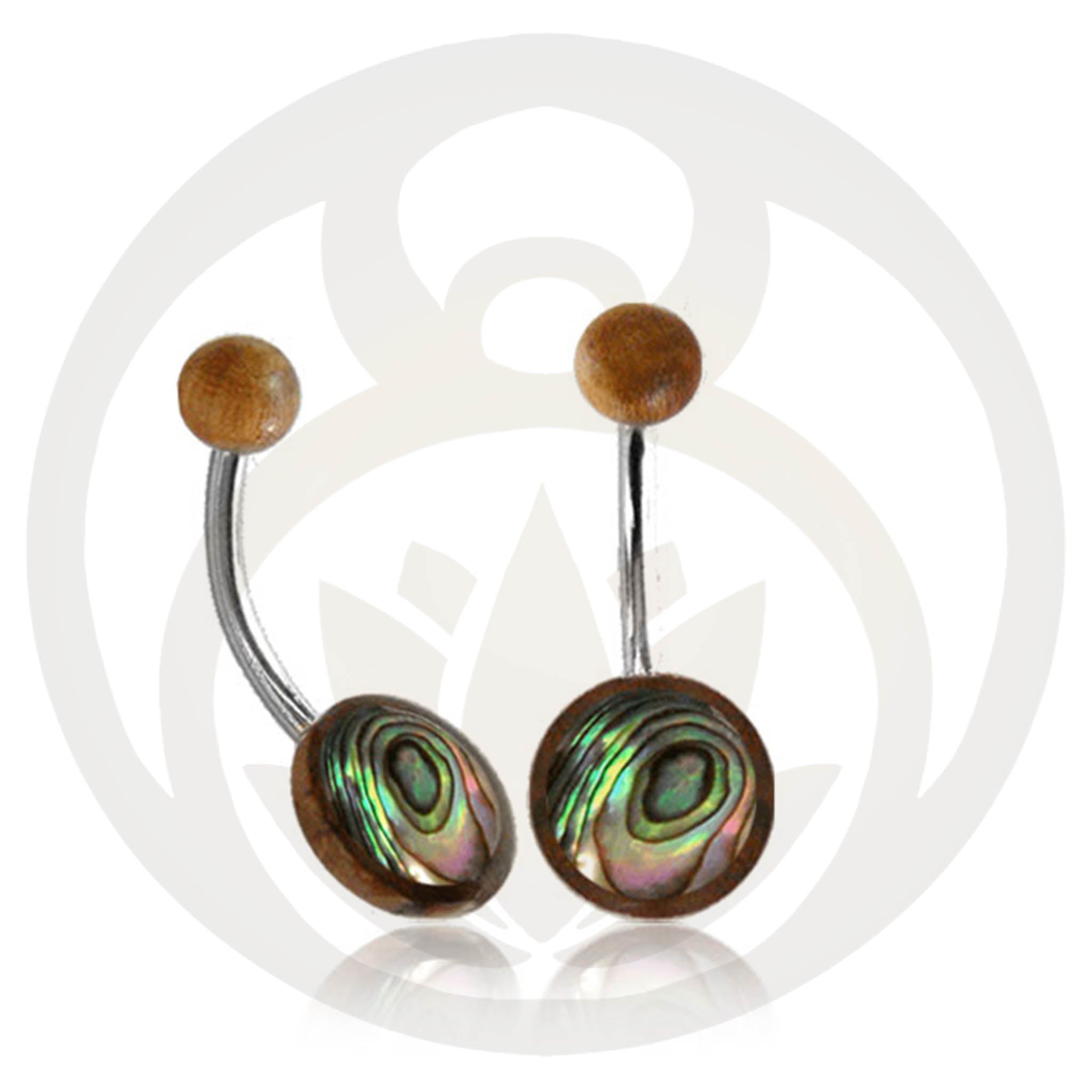 Bauchnabelpiercing Edda Holz