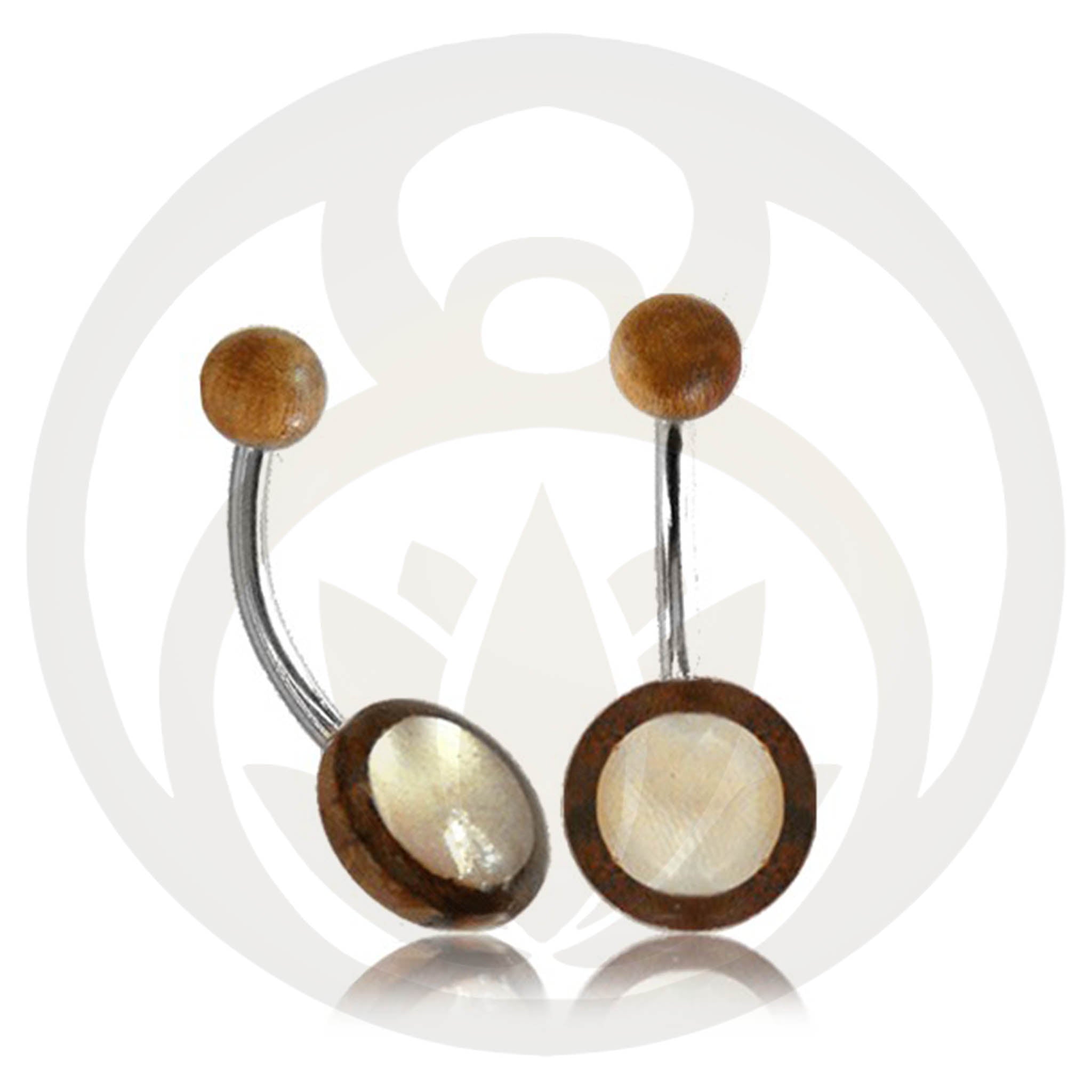 Bauchnabelpiercing Edda Holz