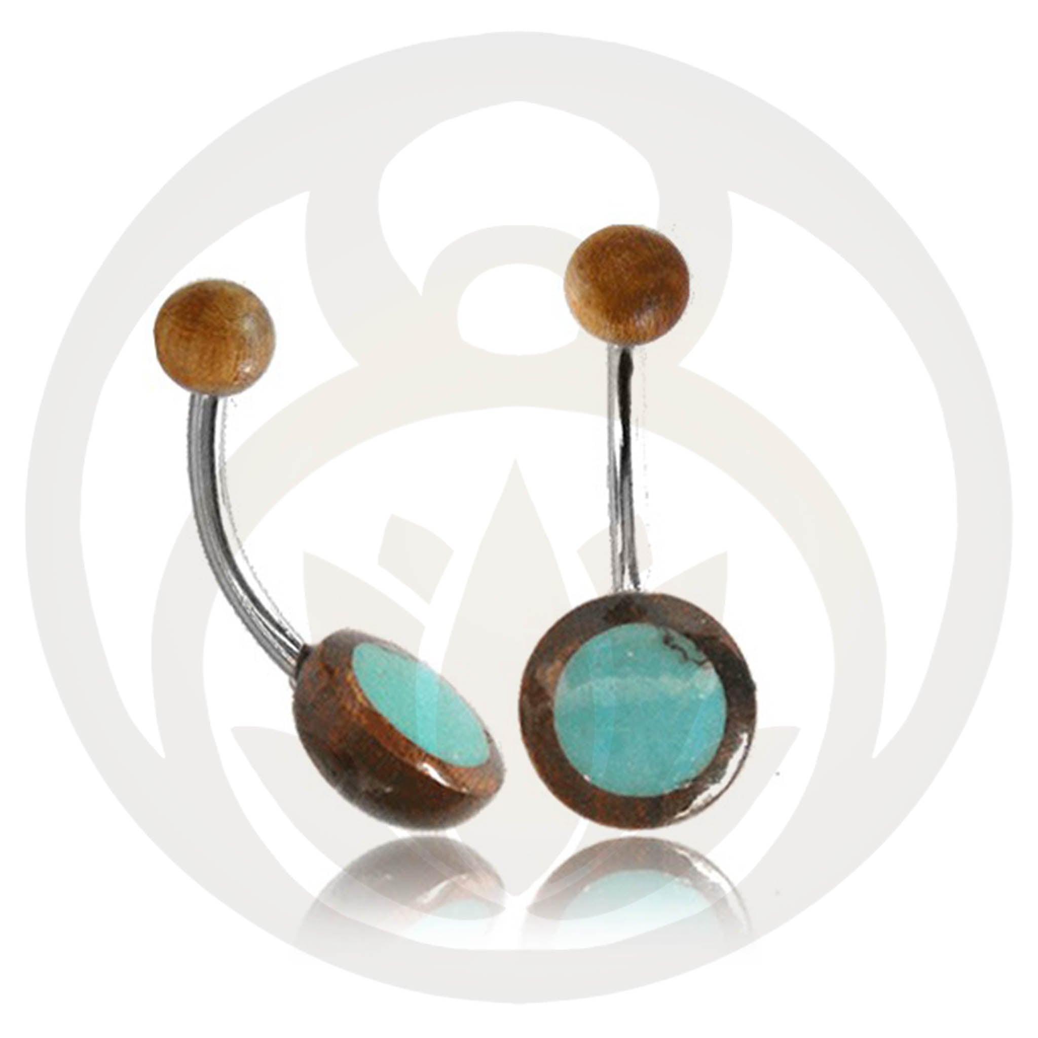 Bauchnabelpiercing Edda Holz