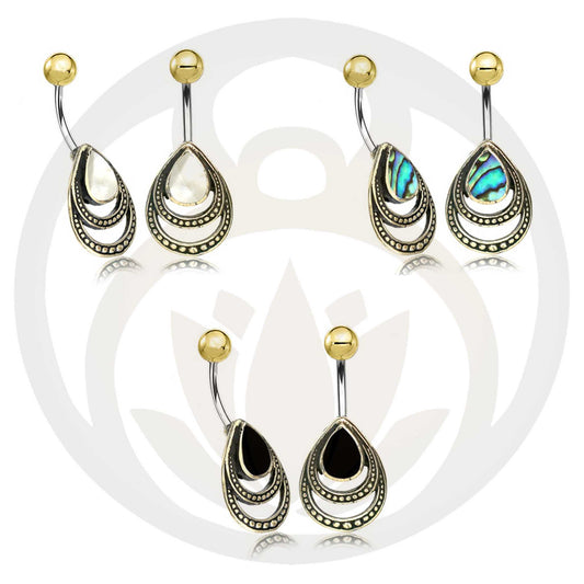 Bauchnabelpiercing Ragnarök Gold