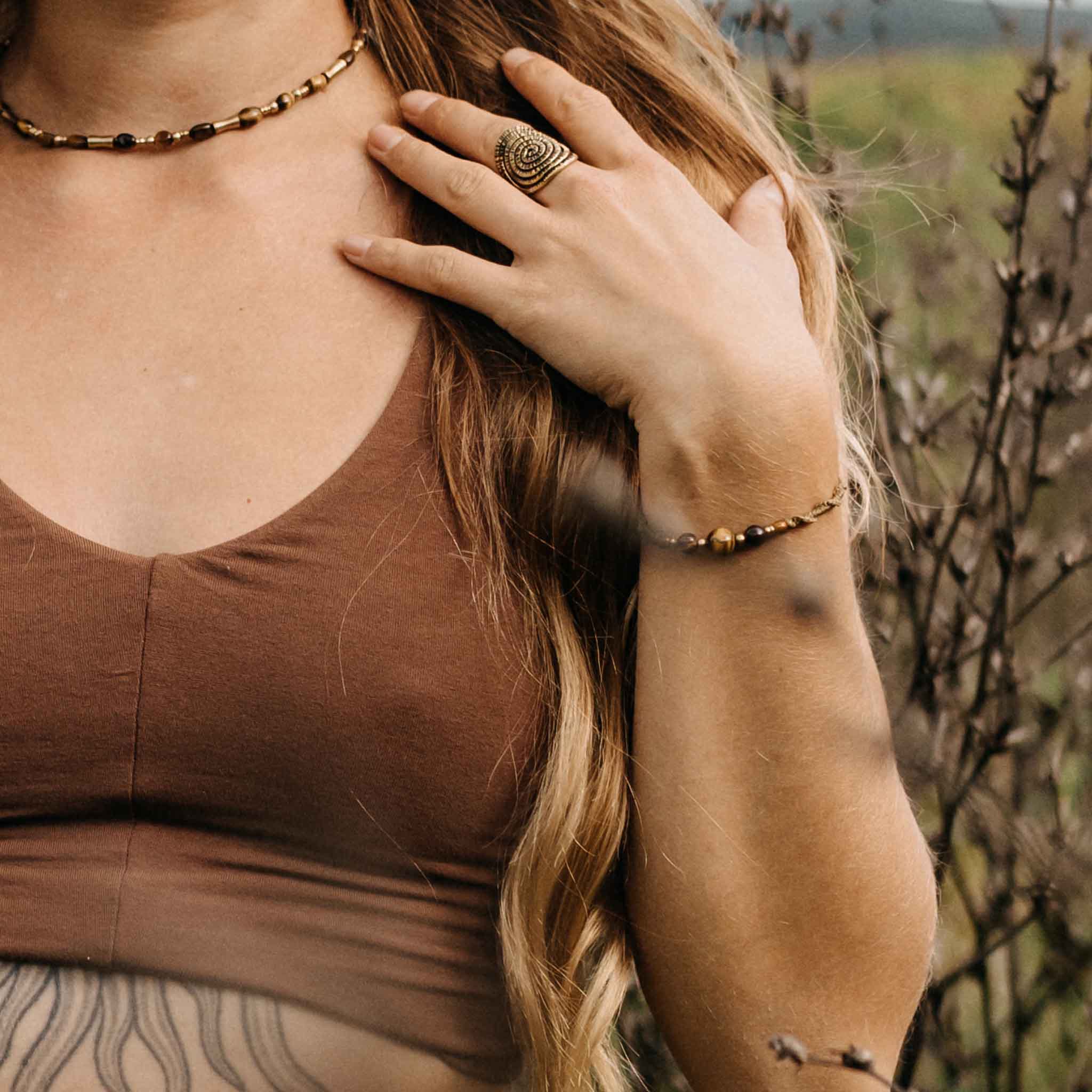 Armband Althera Tigerauge