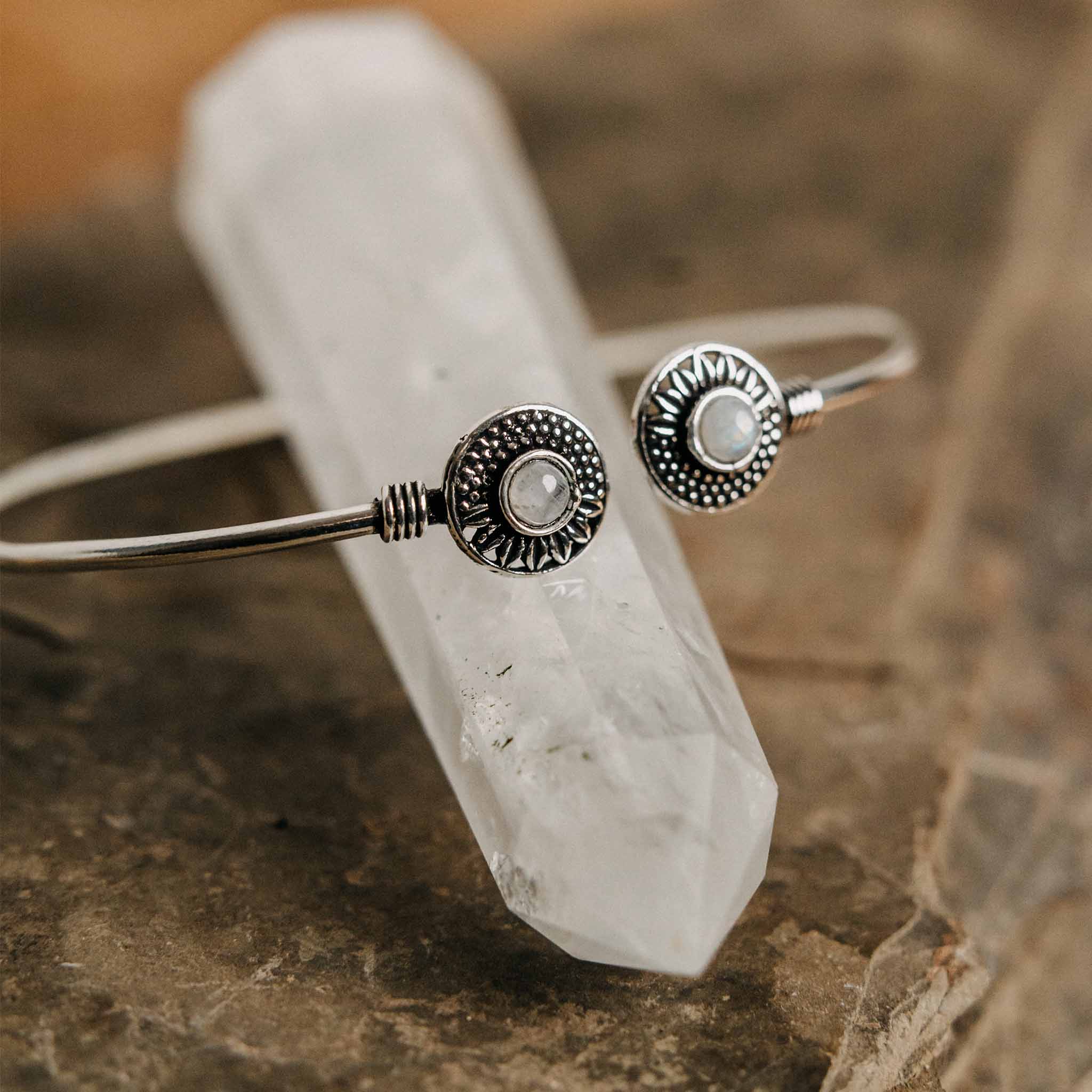 Chandra Silver Bracelet