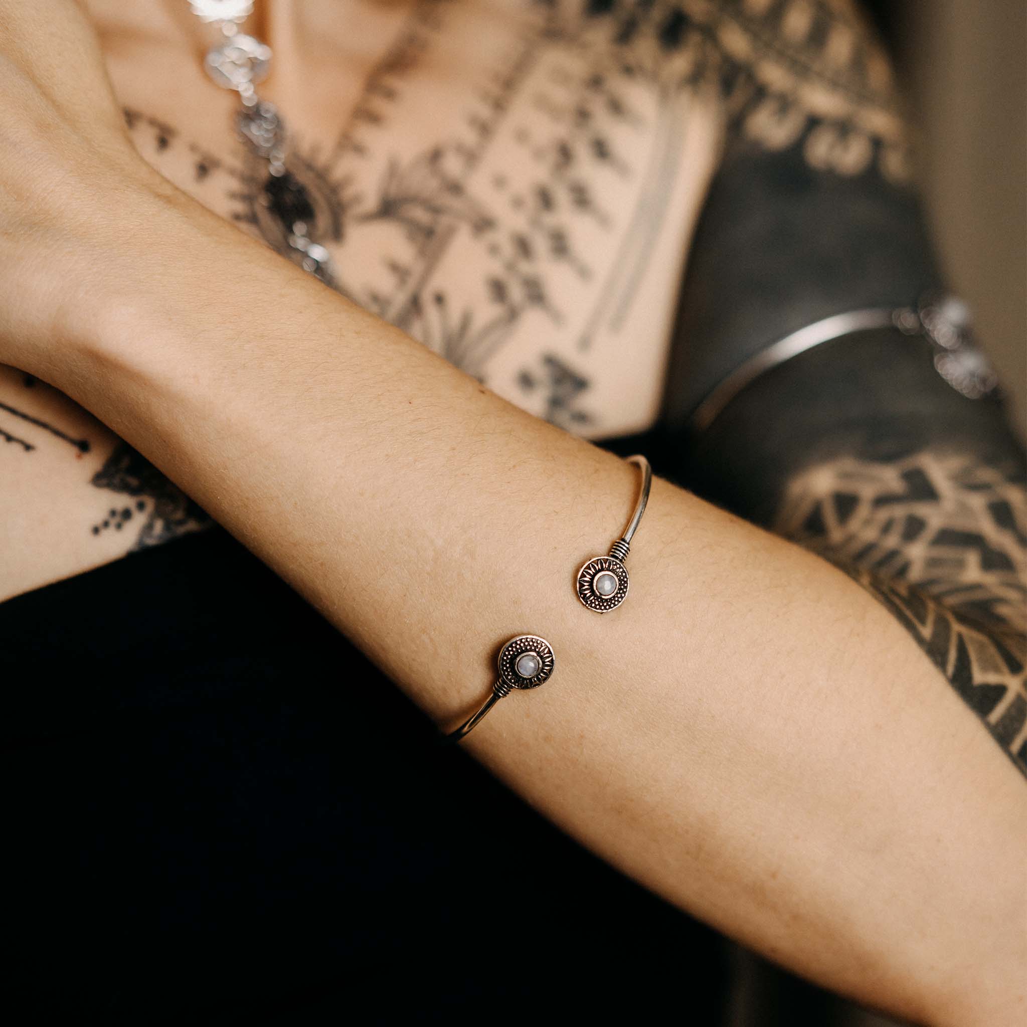 Chandra Silver Bracelet