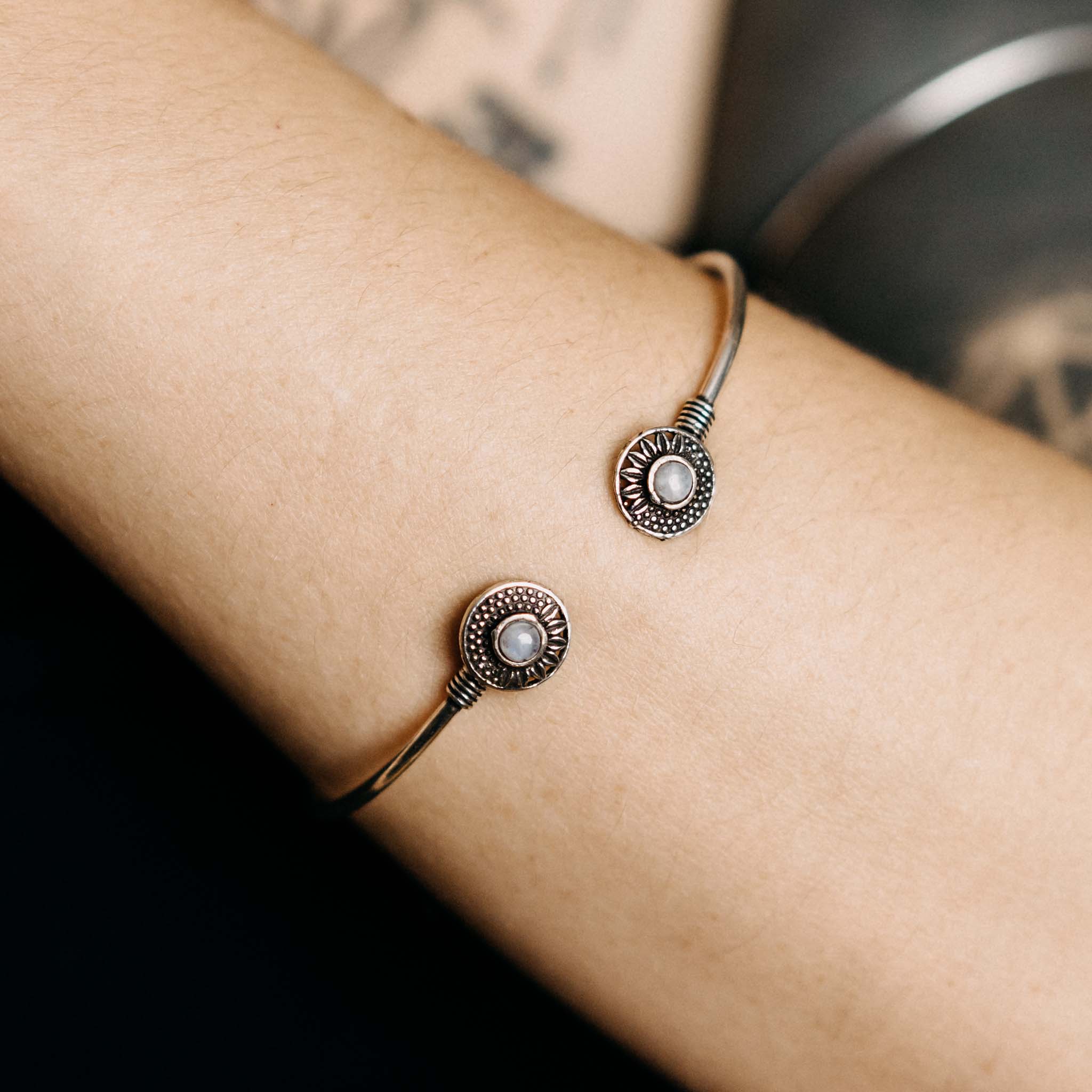 Chandra Silver Bracelet