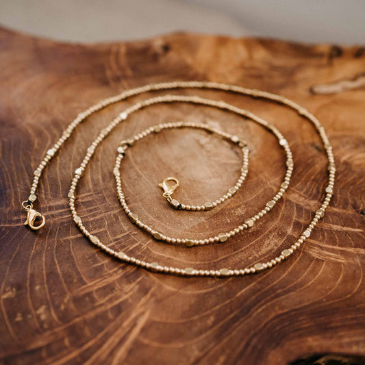 Bauchkette Gold