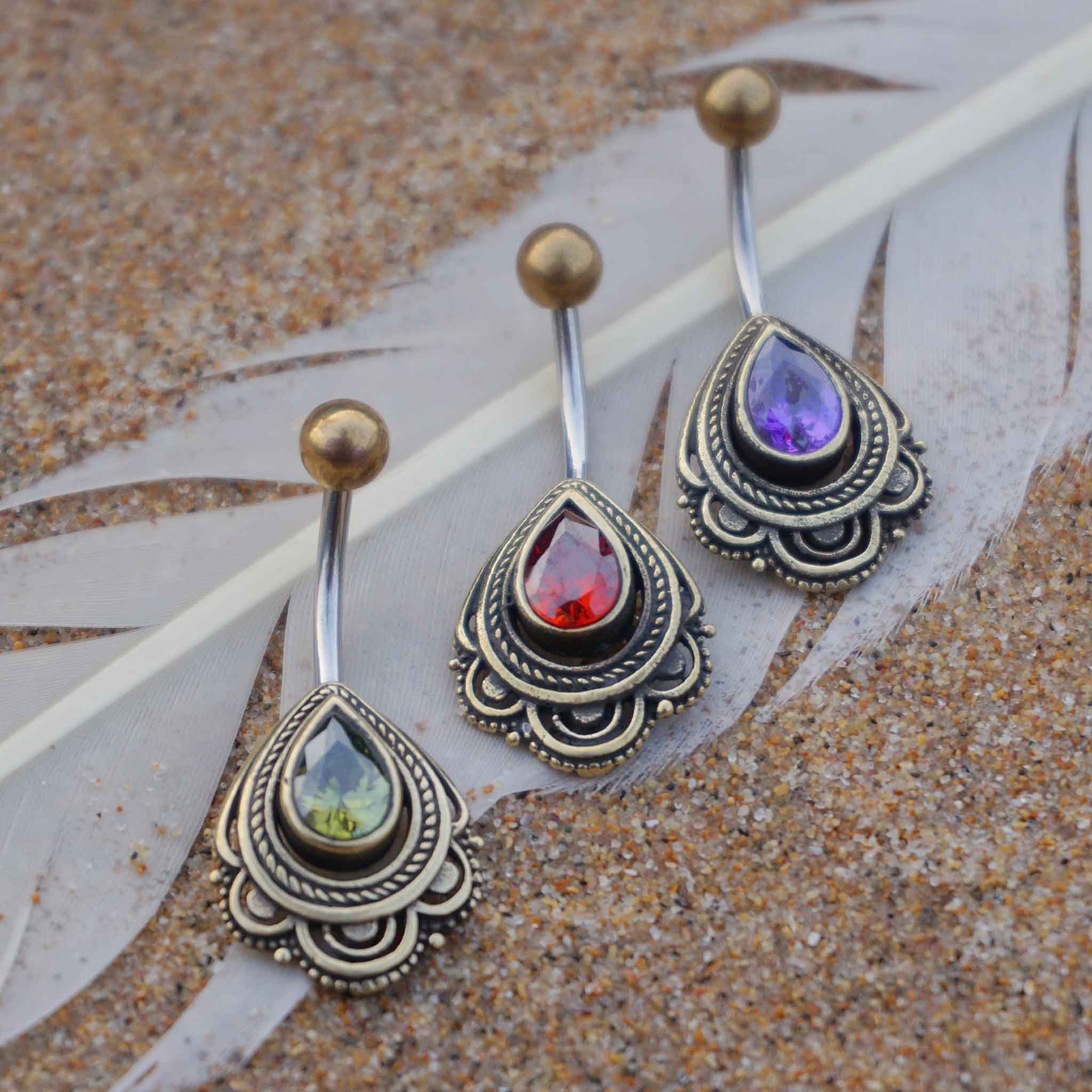 Belly Button Piercing Tomma Gold