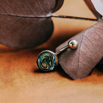 Bauchnabelpiercing Concha Silber