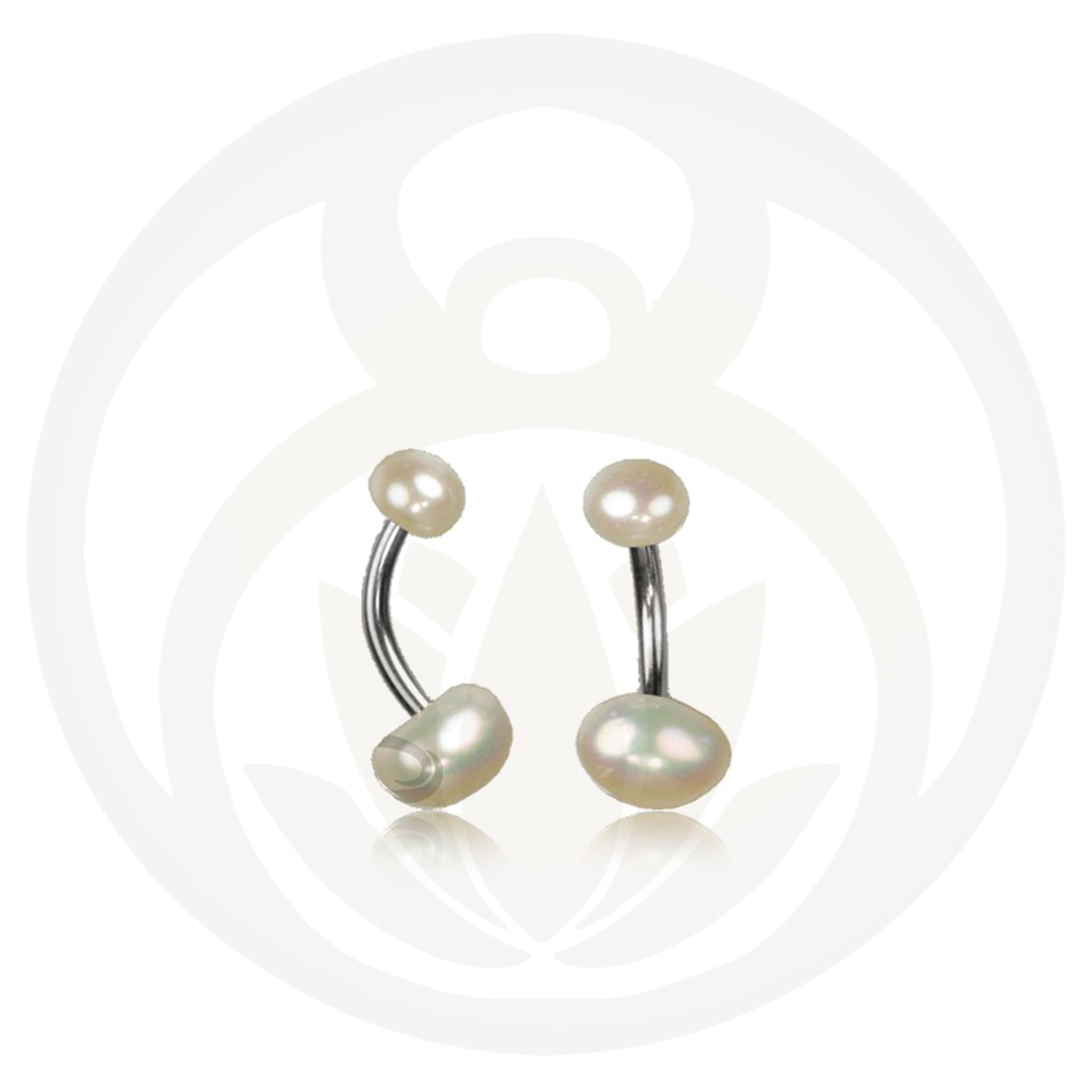 Belly button piercing Balder Pearl
