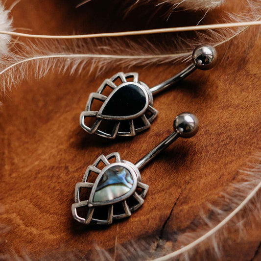 Navel piercing Faia silver 