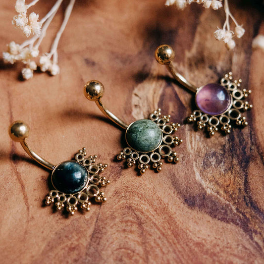 Bauchnabelpiercing Malayalam Gold