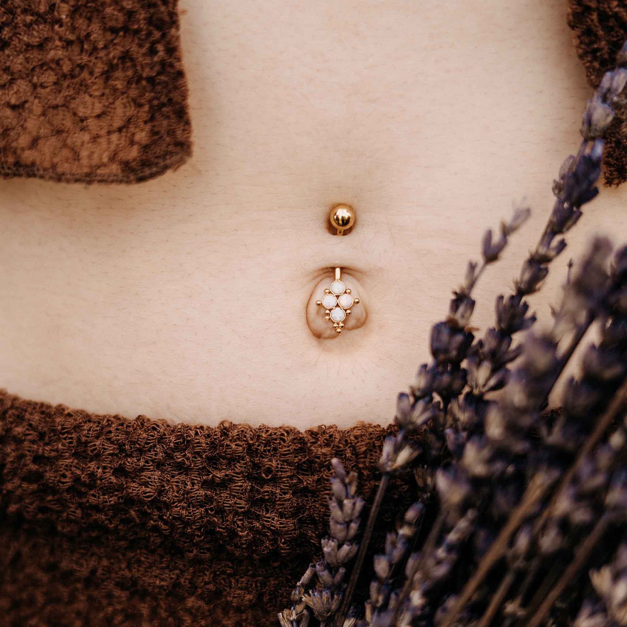 Belly button piercing Hina Gold