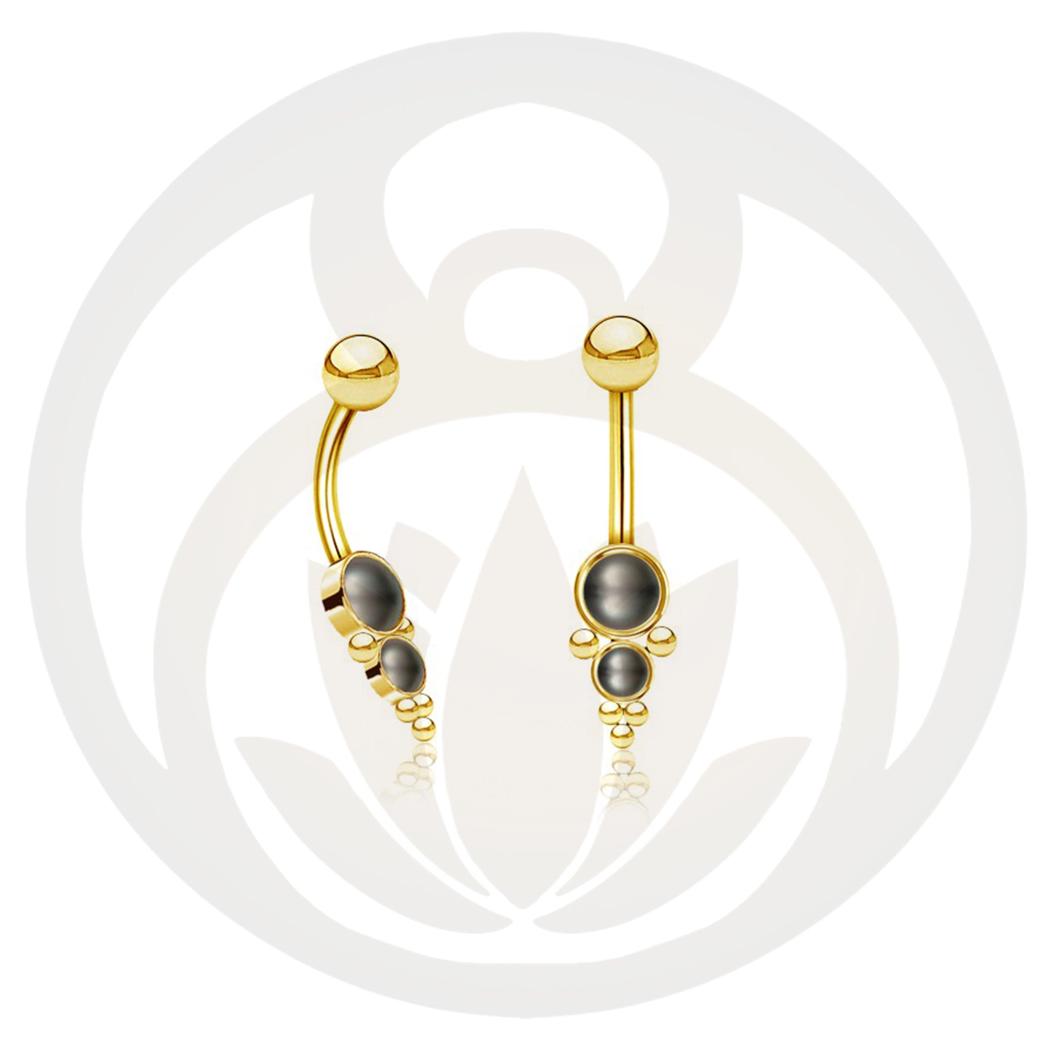 Belly button piercing Ilyas Gold