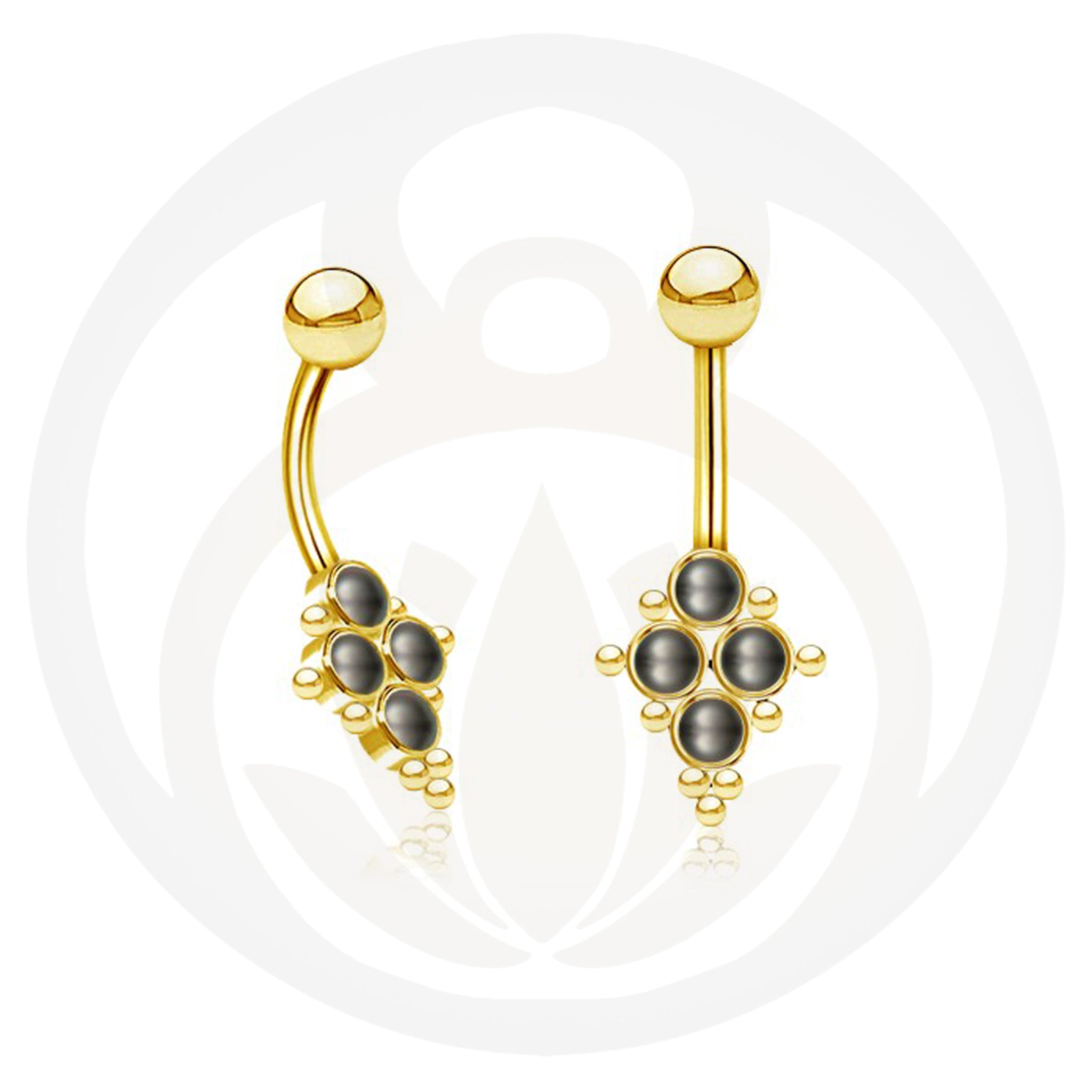 Belly button piercing Hina Gold