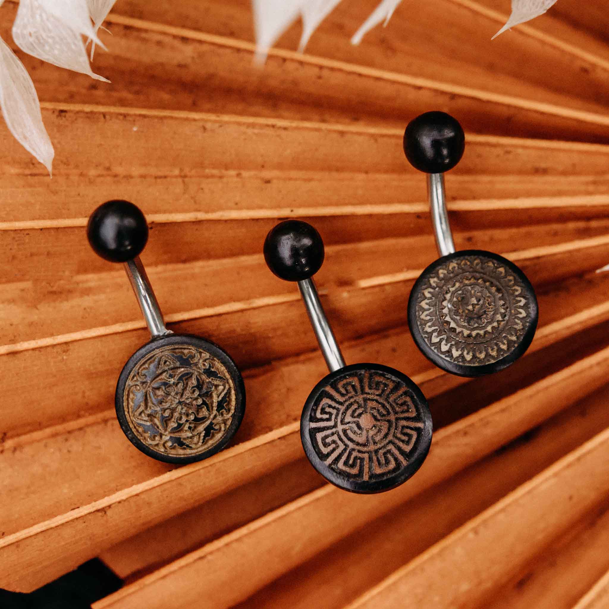 Belly Button Piercing Gunvald Wood Sacred Geometry