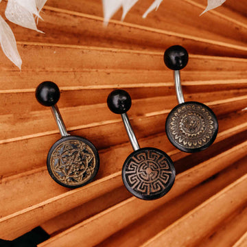 Belly Button Piercing Gunvald Wood Sacred Geometry