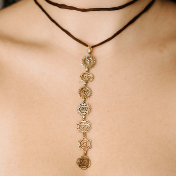 Chakra pendant gold/silver