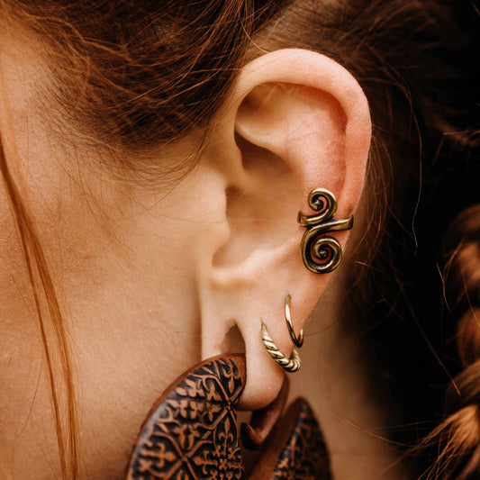 Ear Cuff Foseti Gold