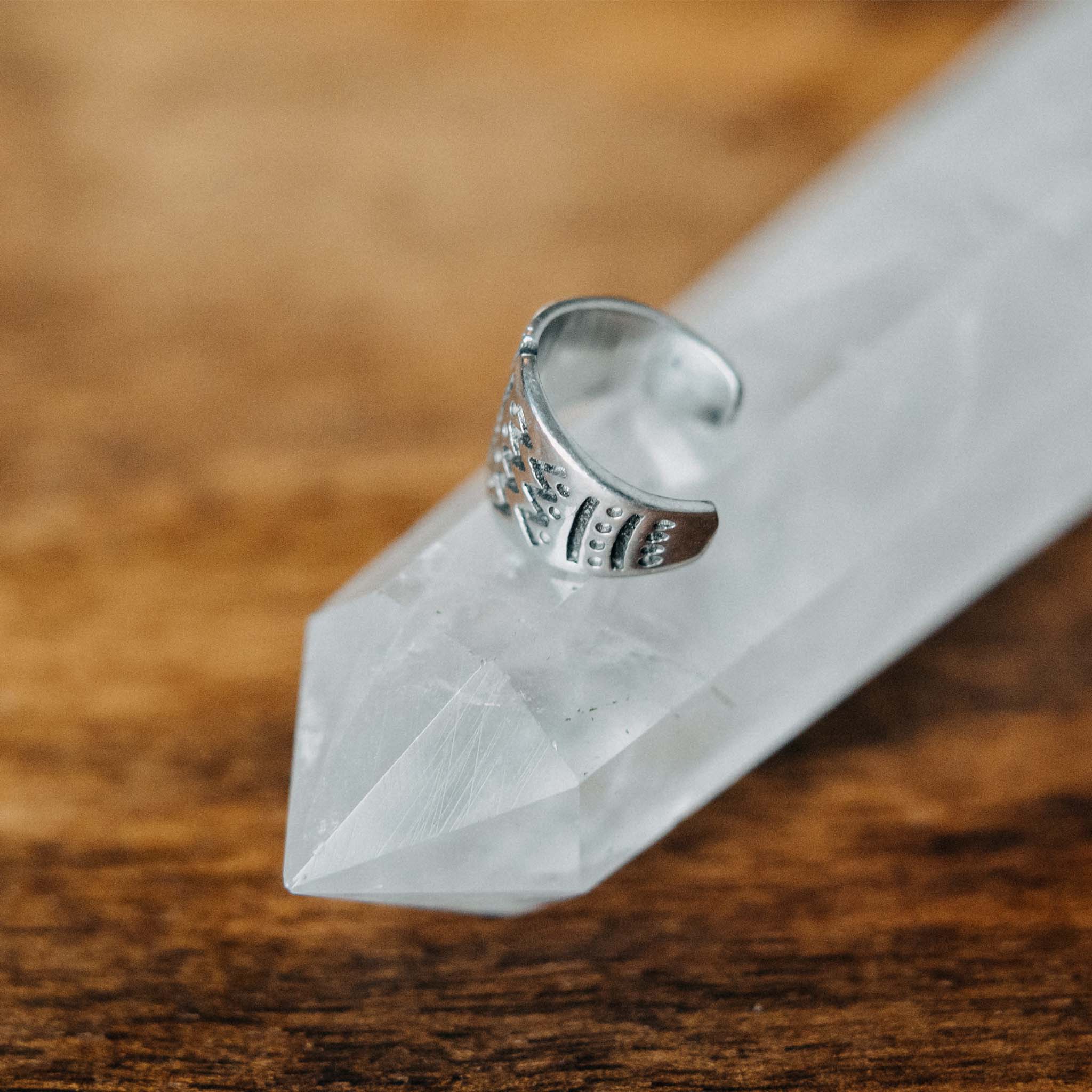 Ear Cuff Hild Silver