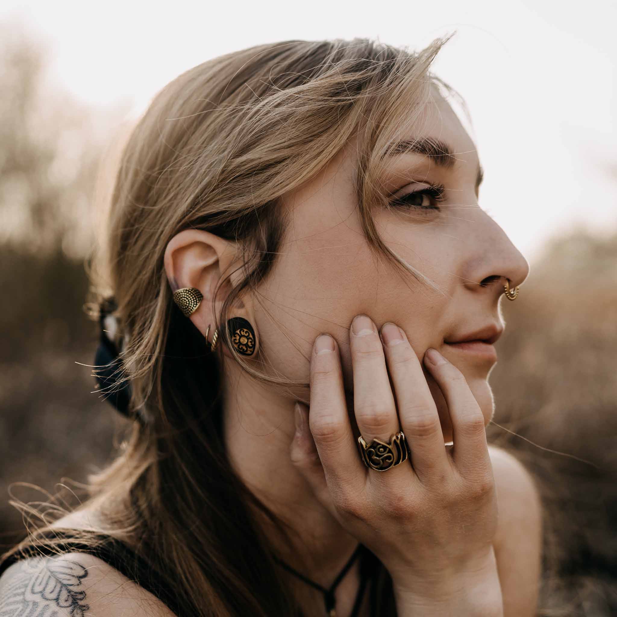 Ear Cuff Gudmund Gold