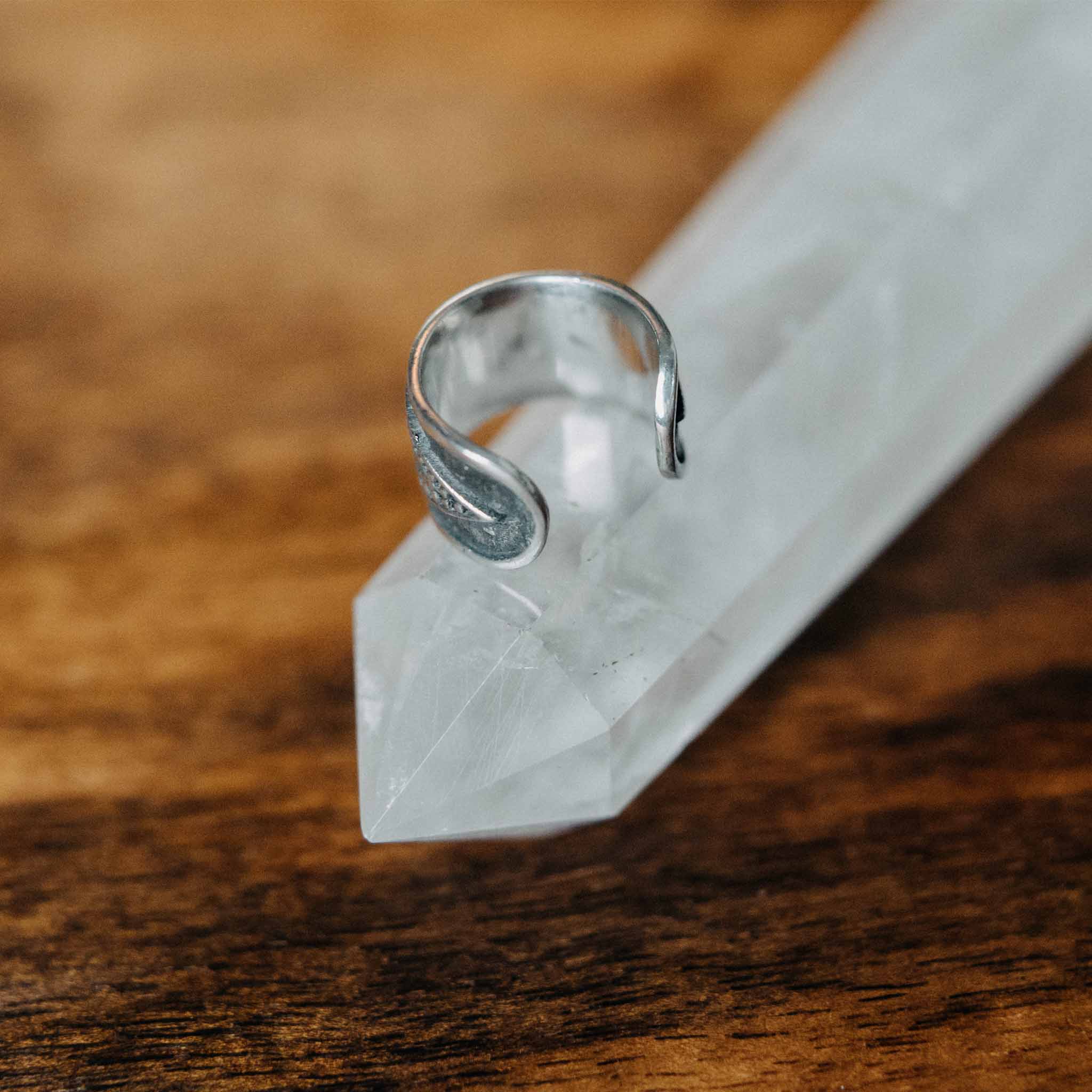 Ear Cuff Folkwar Silver