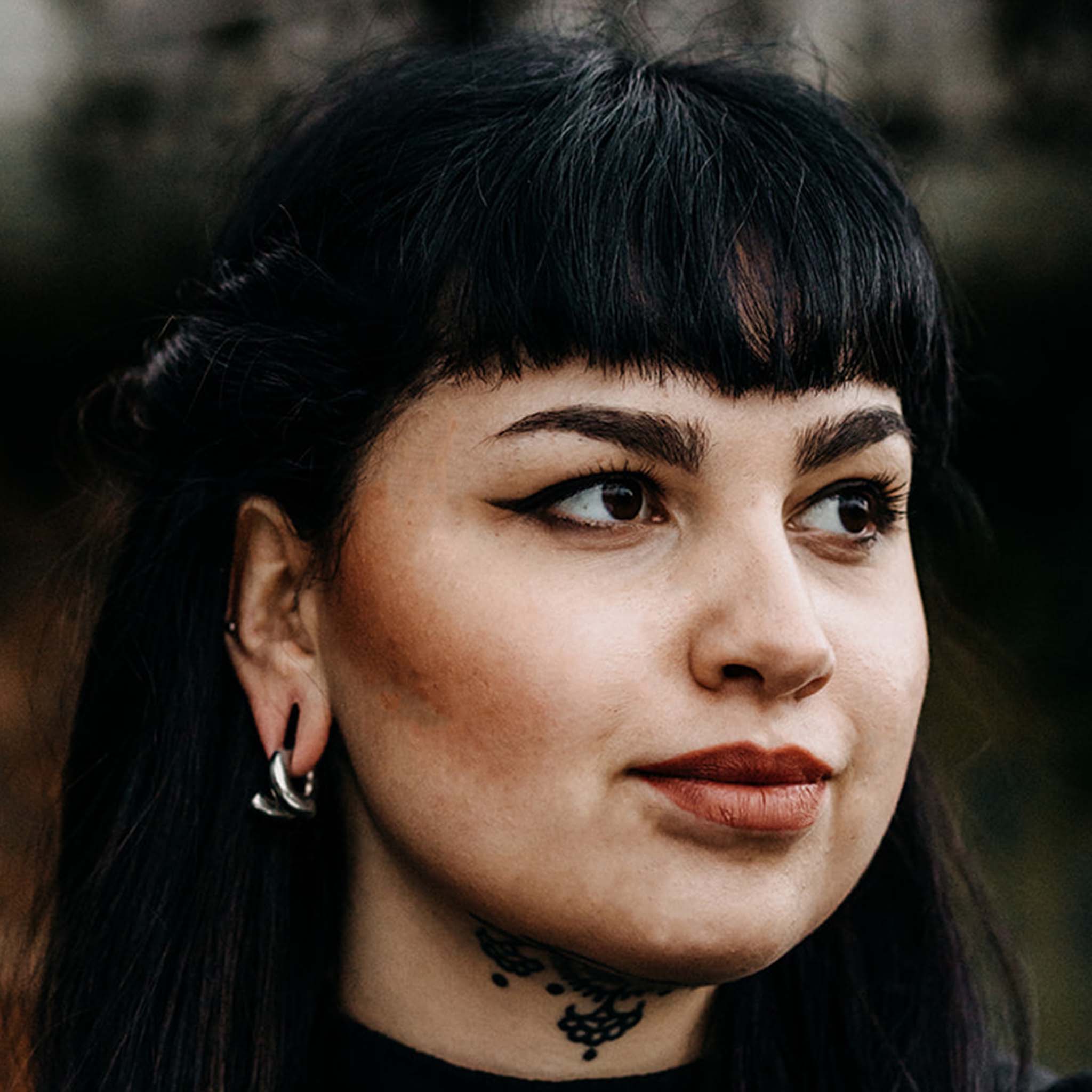 Minimal Hoops Silver