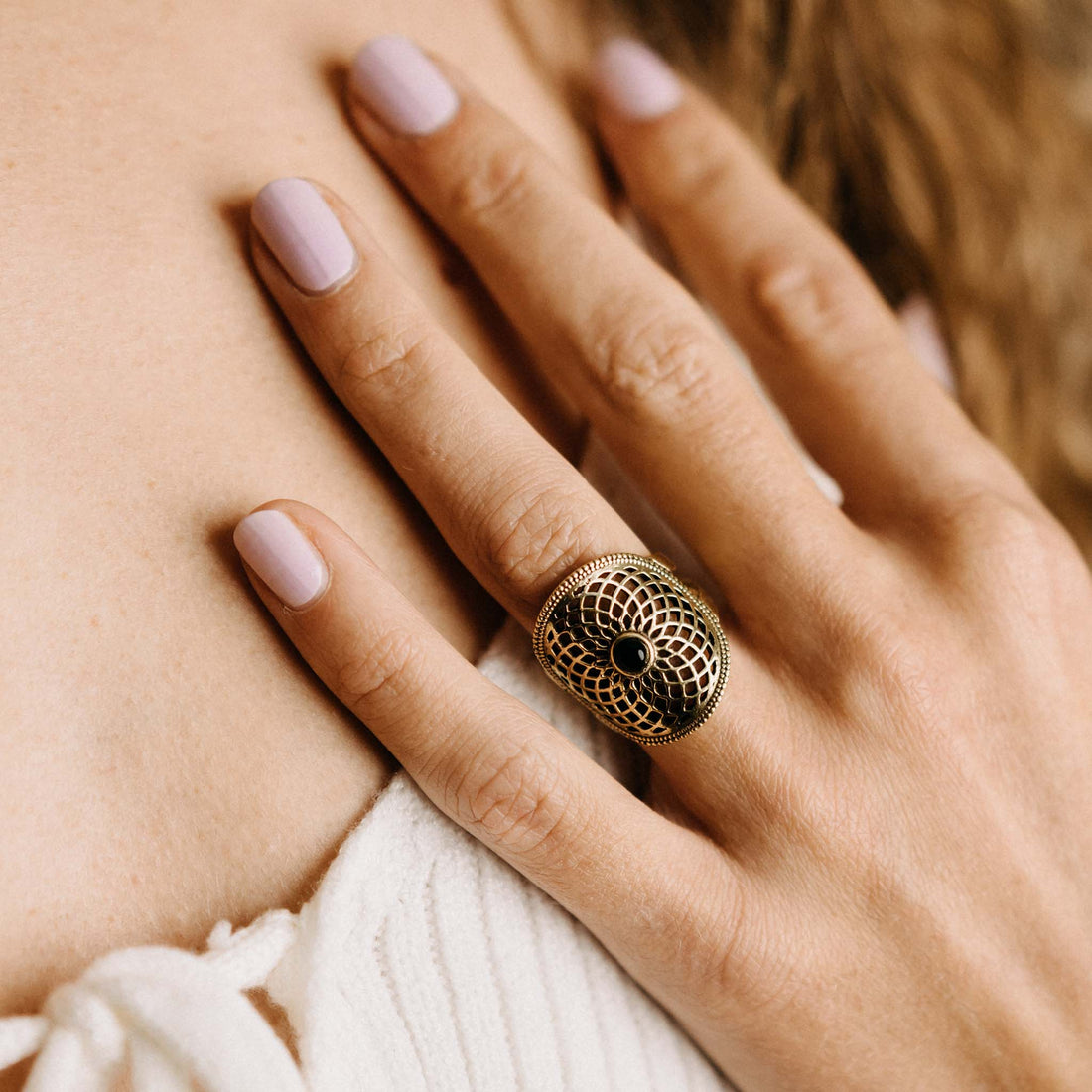 Kari Gold Onyx Ring