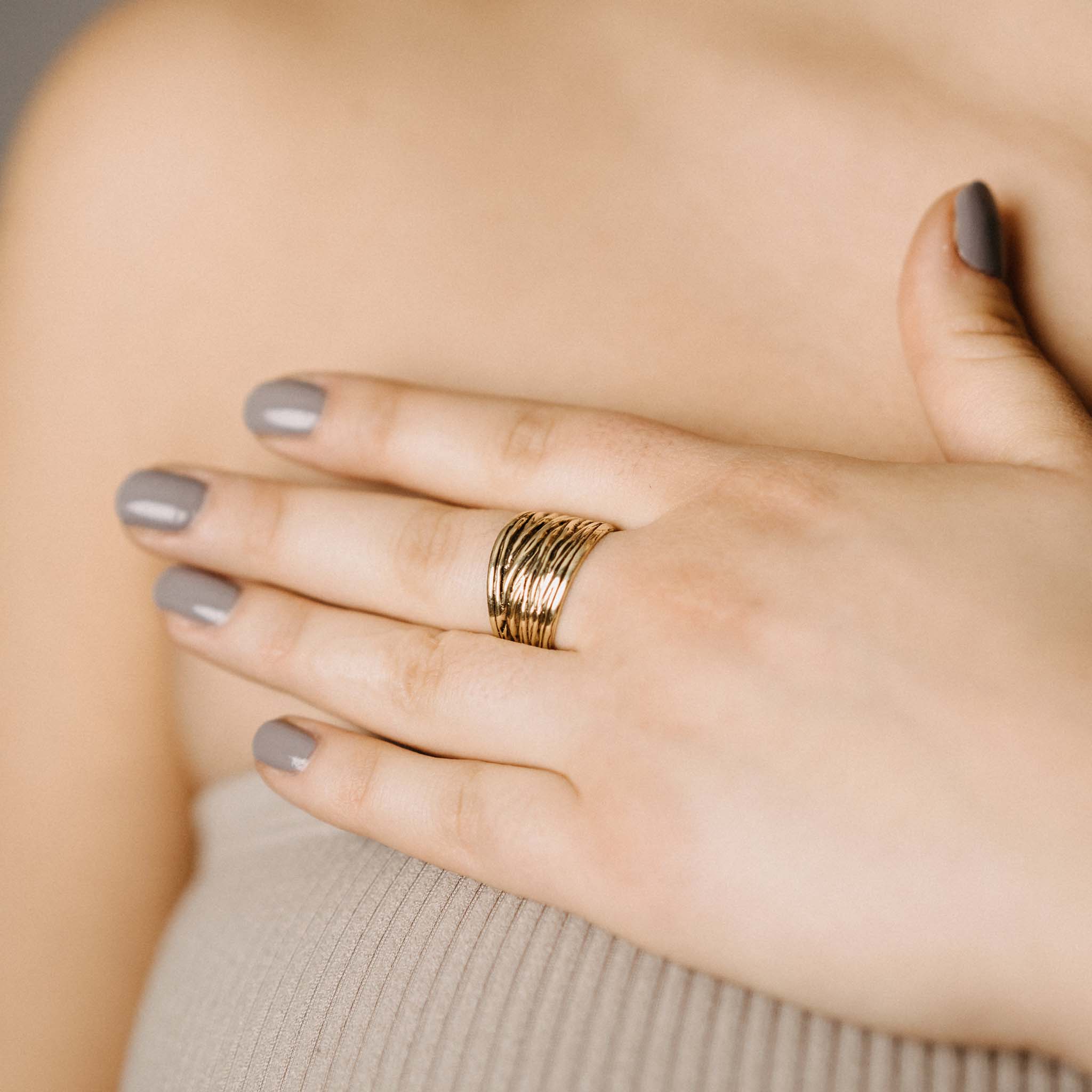 Finger ring navigation