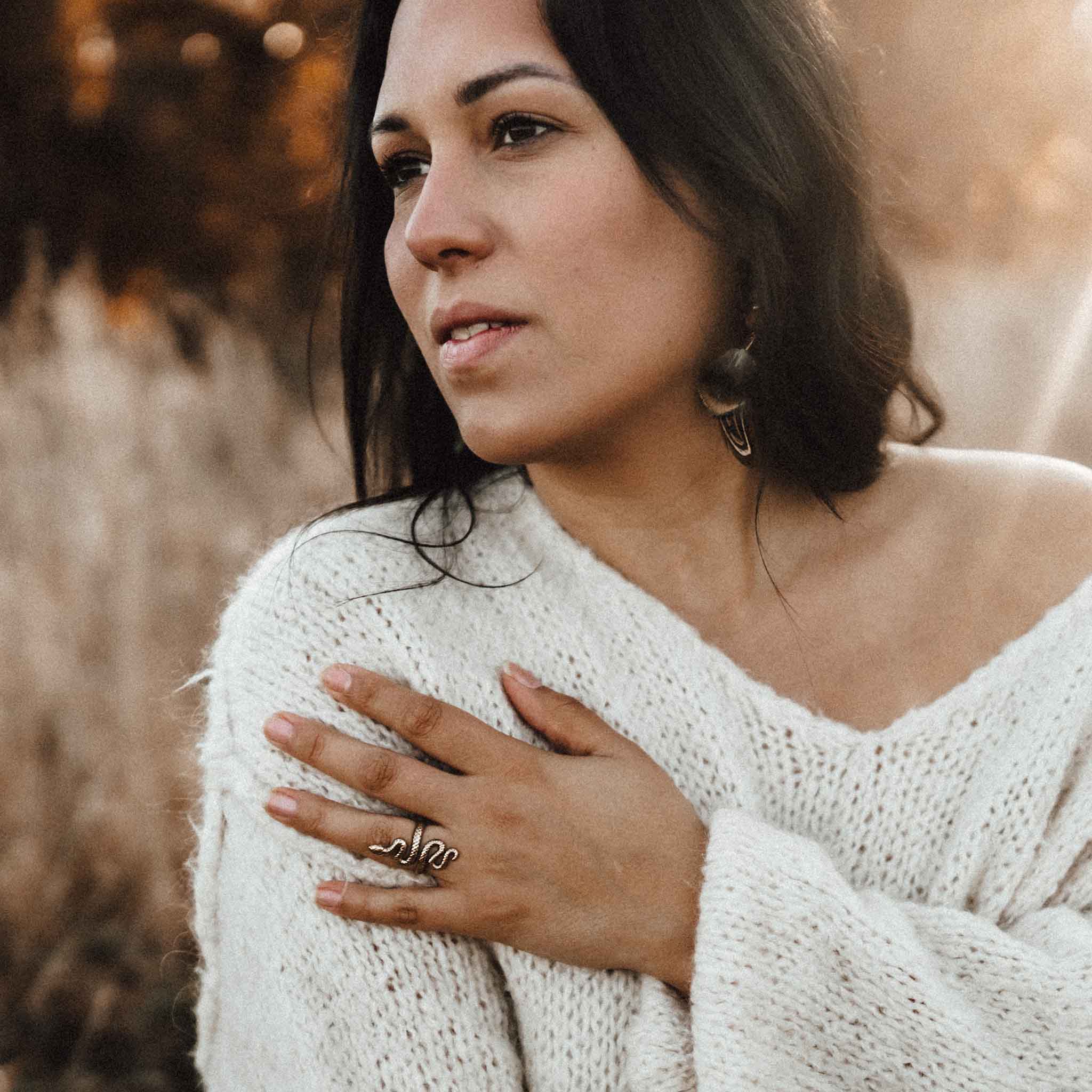 Finger ring Serpent Gold