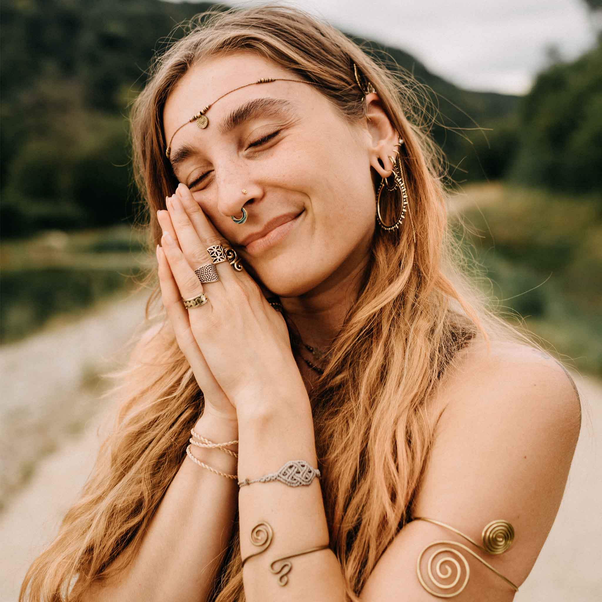 Septum Clicker Surya Gold Abalone