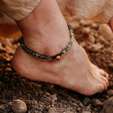 Fußkette Aventurin