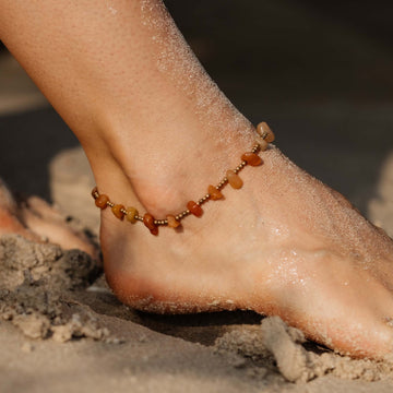 Anklet Agni Carnelian
