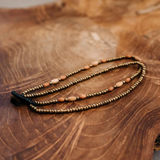 Fußkette Holz
