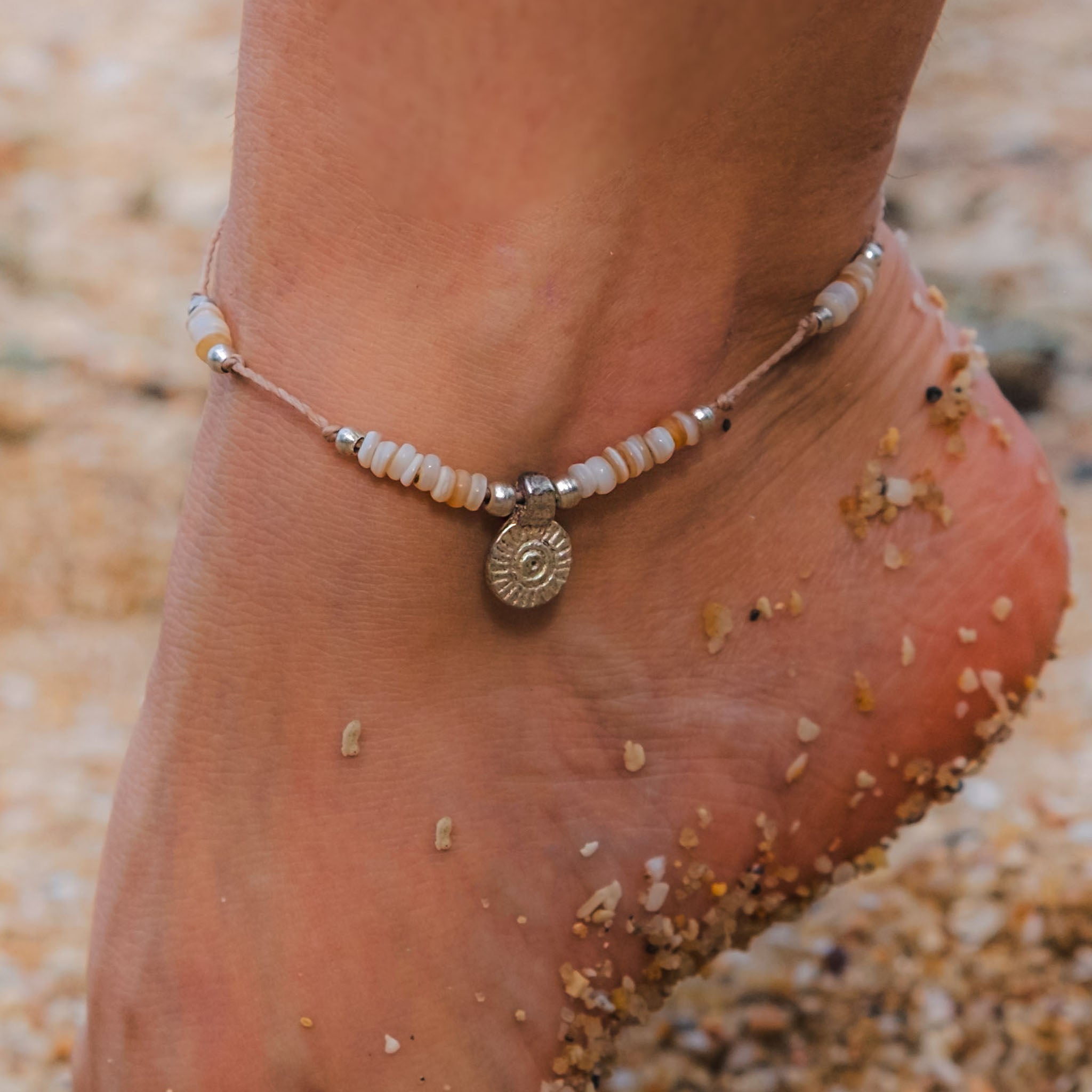 Fußkette Maraphina Silber