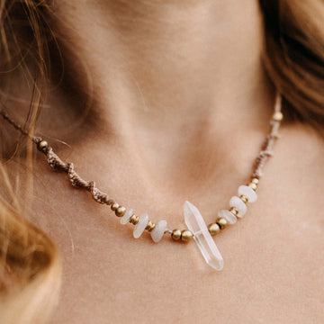 Elysira Gold Rose Necklace