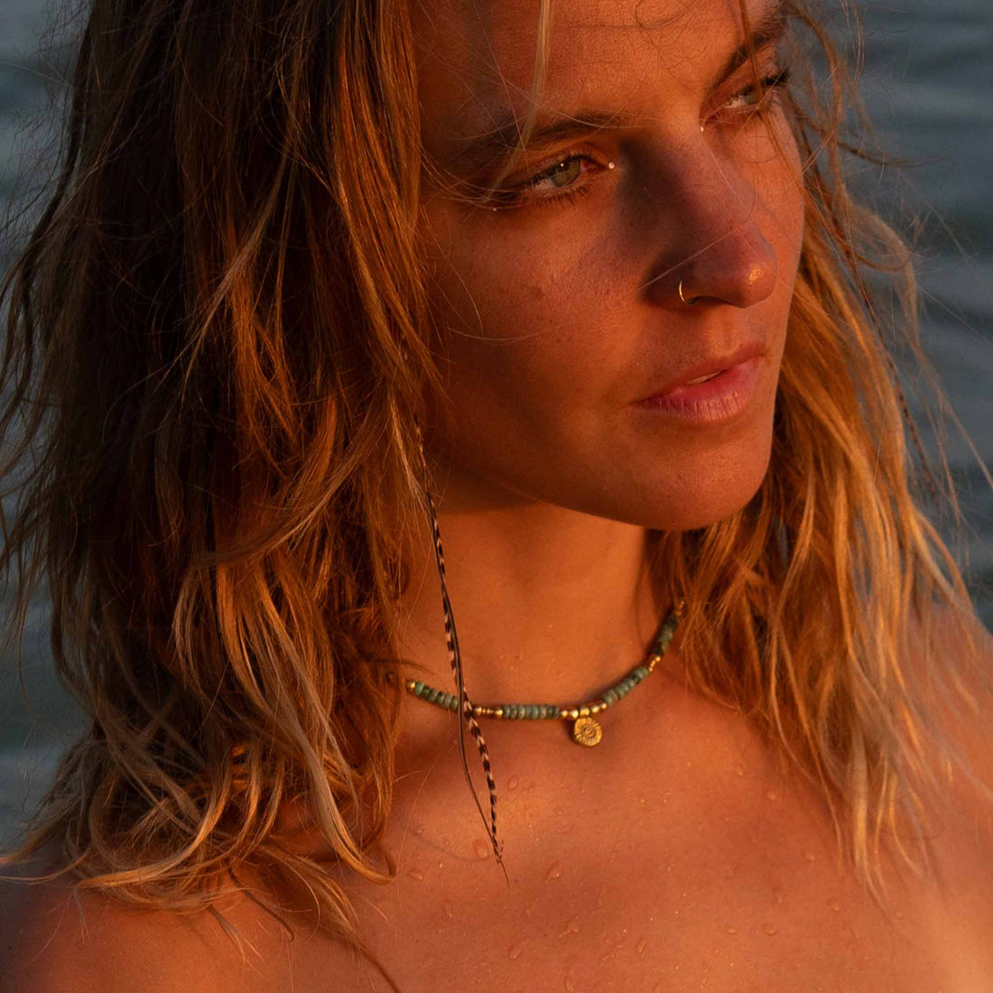 Mireya Gold Necklace
