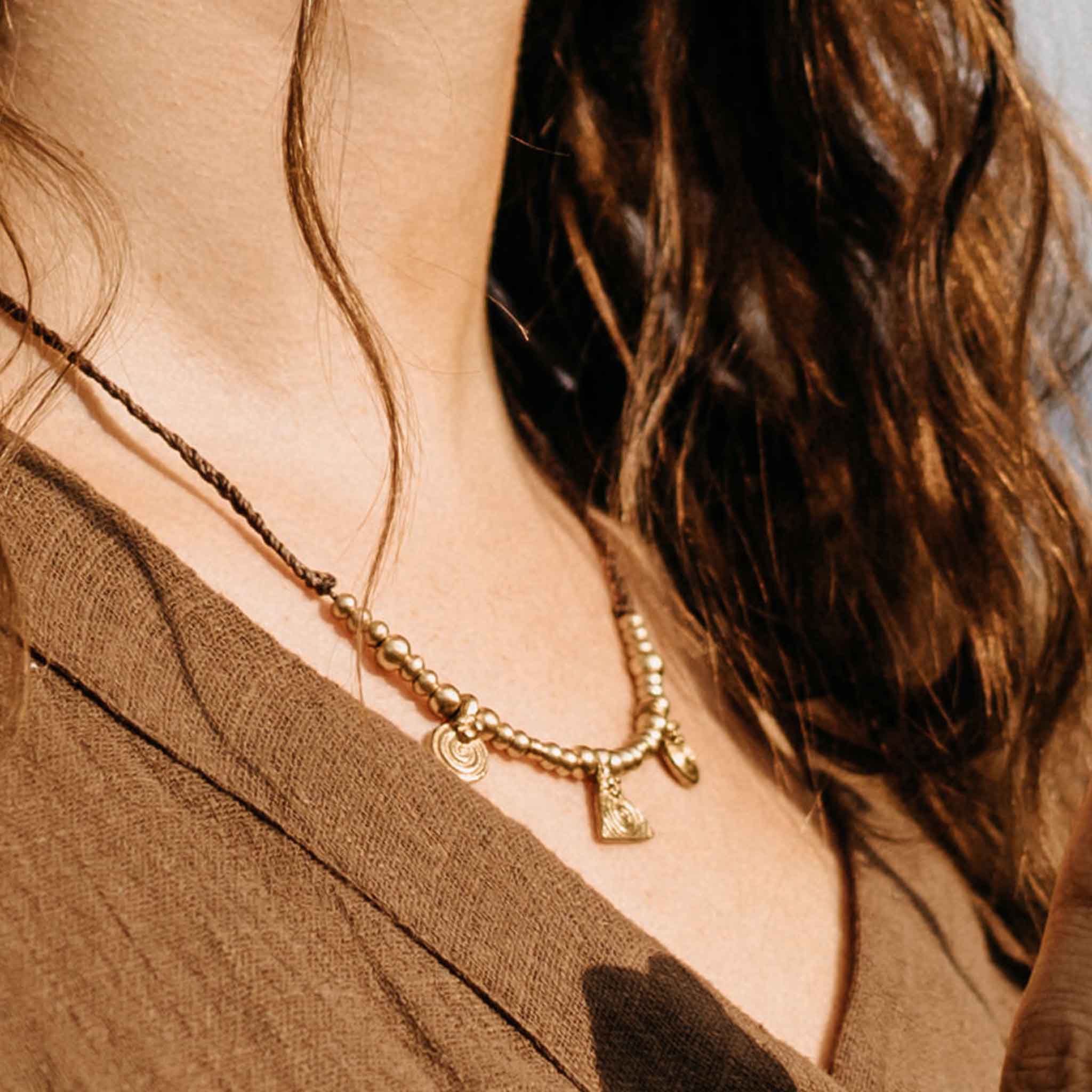 Halskette Oceanya Gold