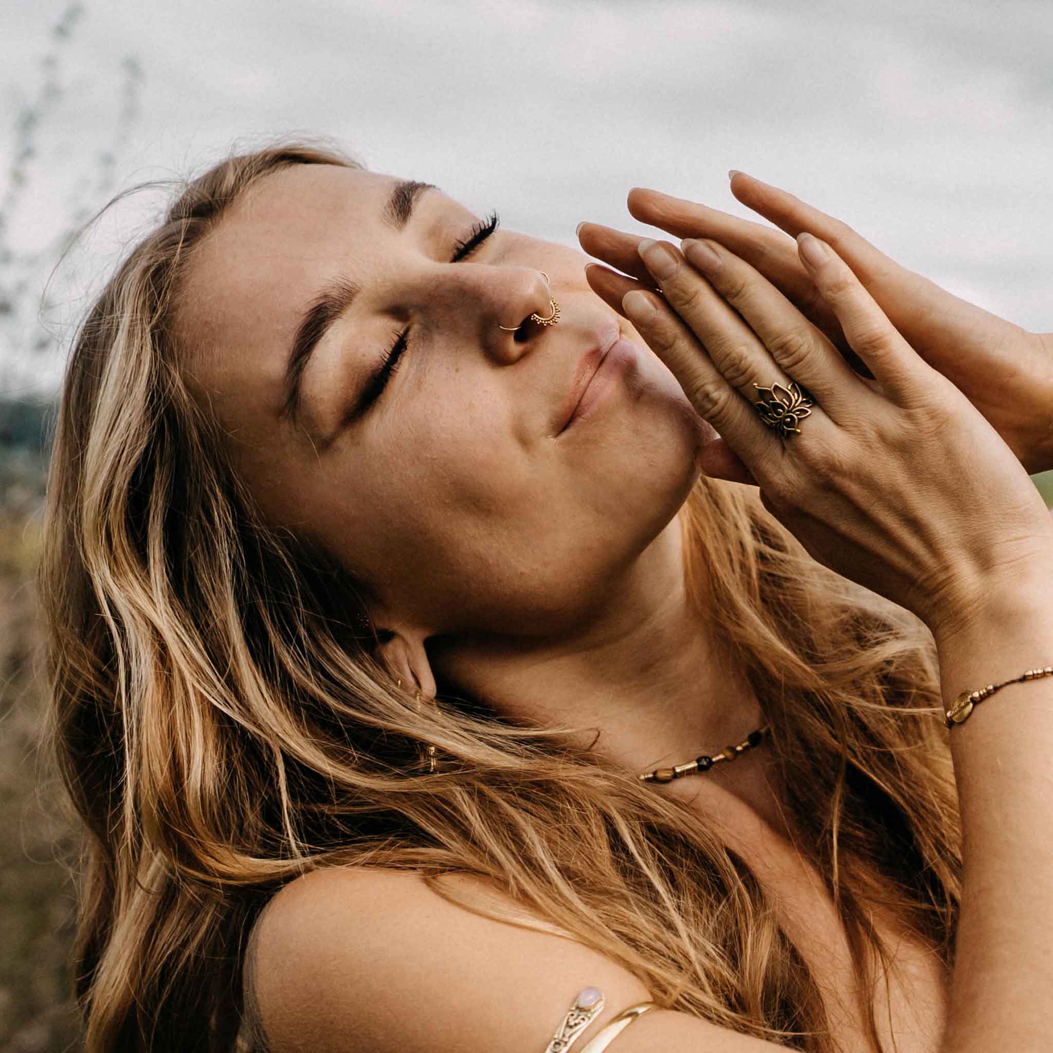 Halskette Noema Gold Tigerauge