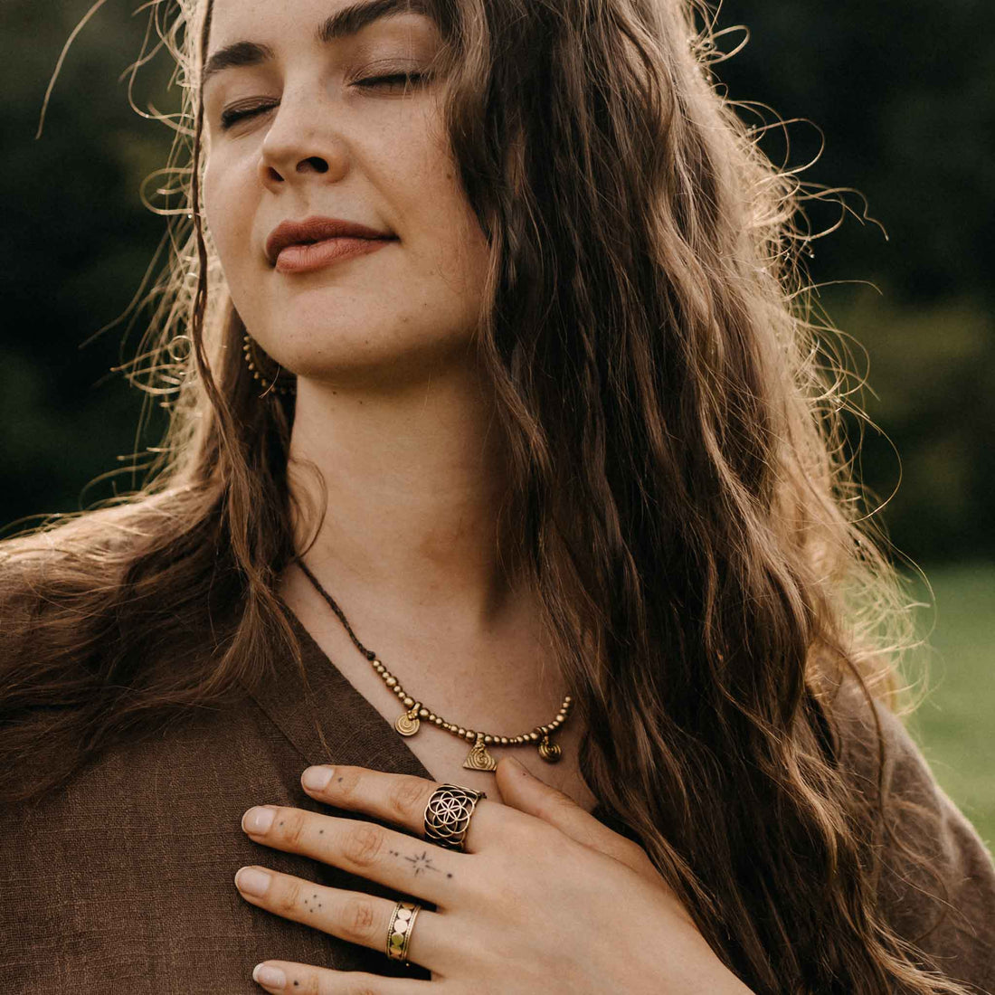 Halskette Oceanya Gold