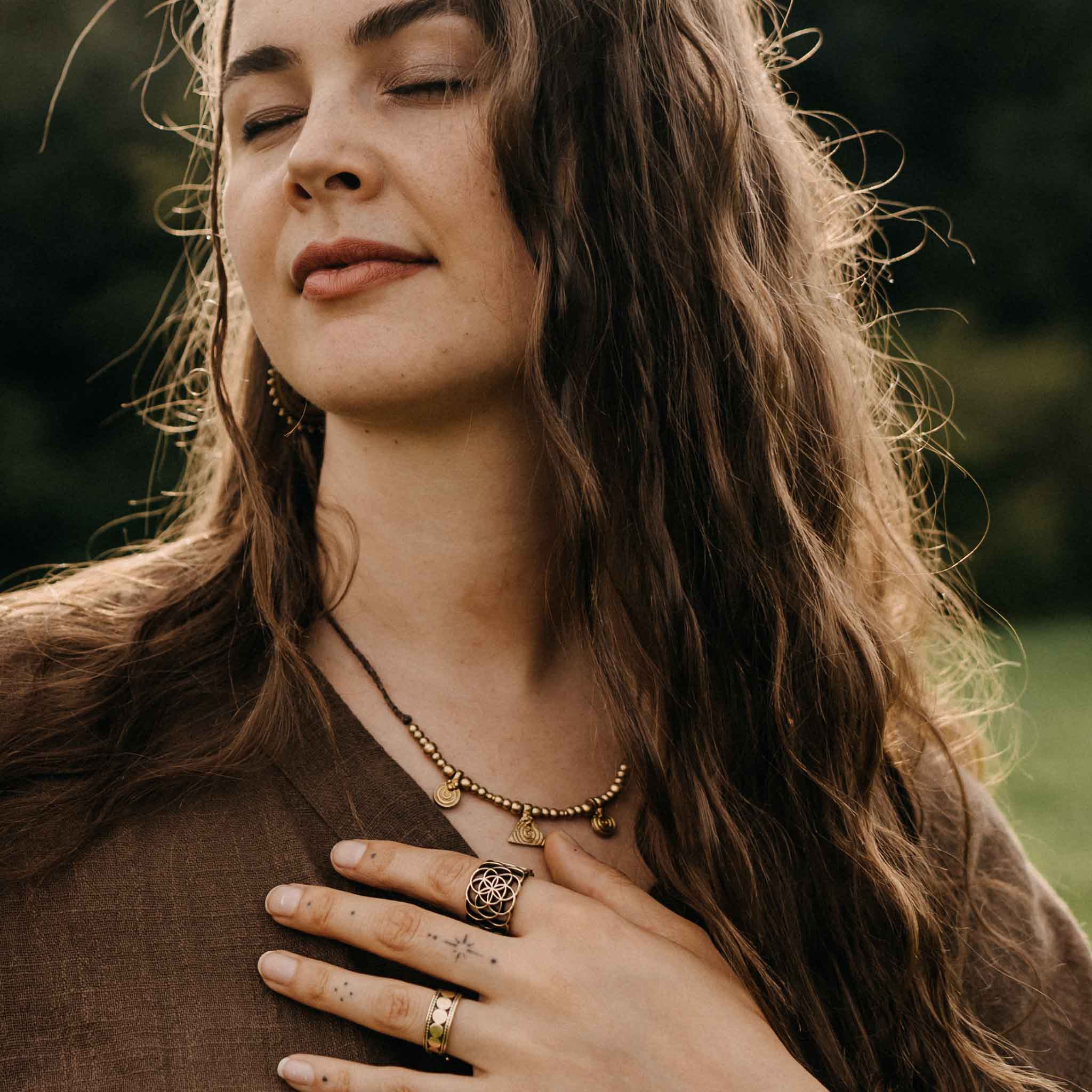 Halskette Oceanya Gold