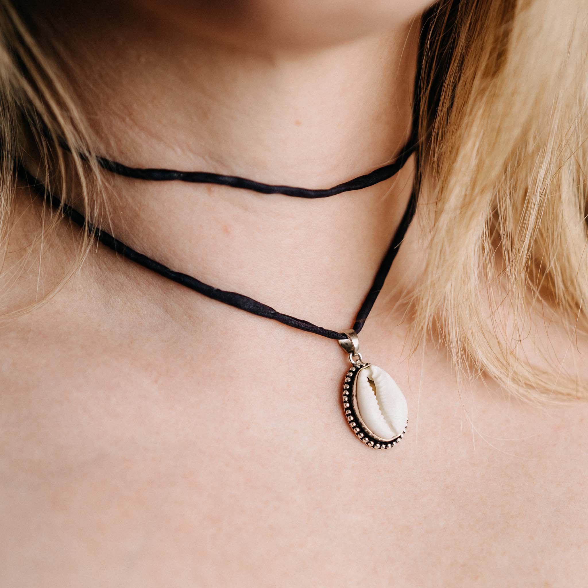 Kettenanhänger Cypraea Silber