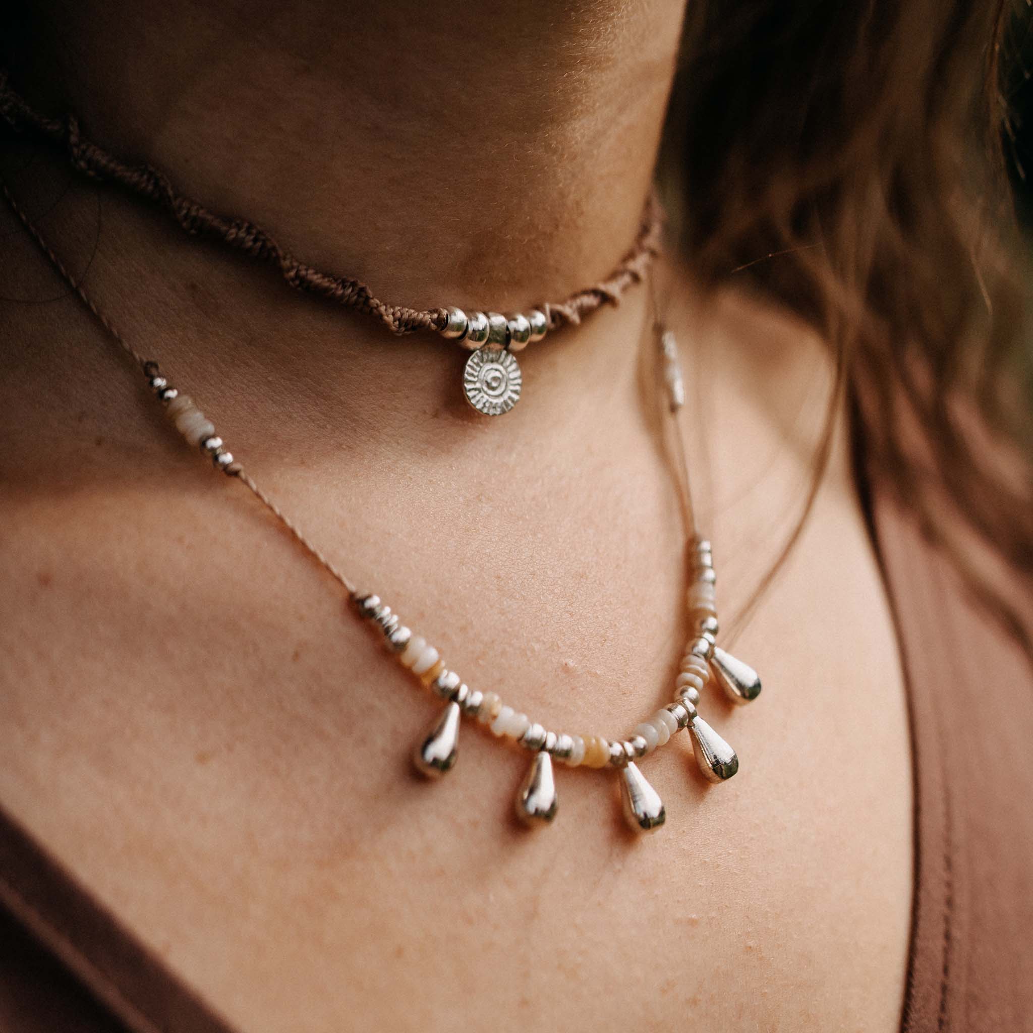 Halskette Auroria Silber