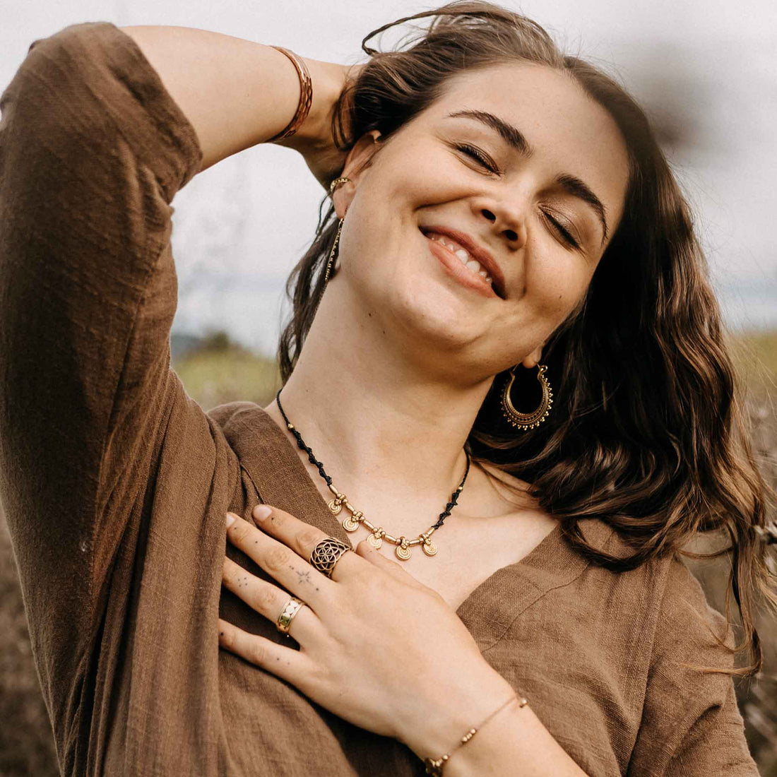 Halskette Veloura Gold