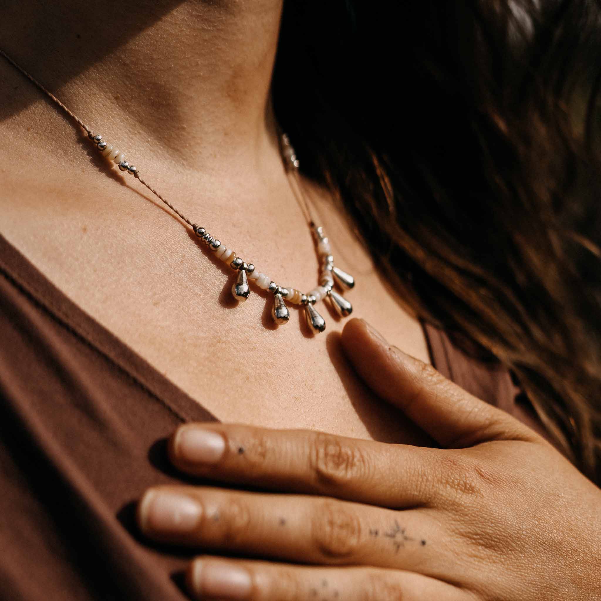 Halskette Auroria Silber