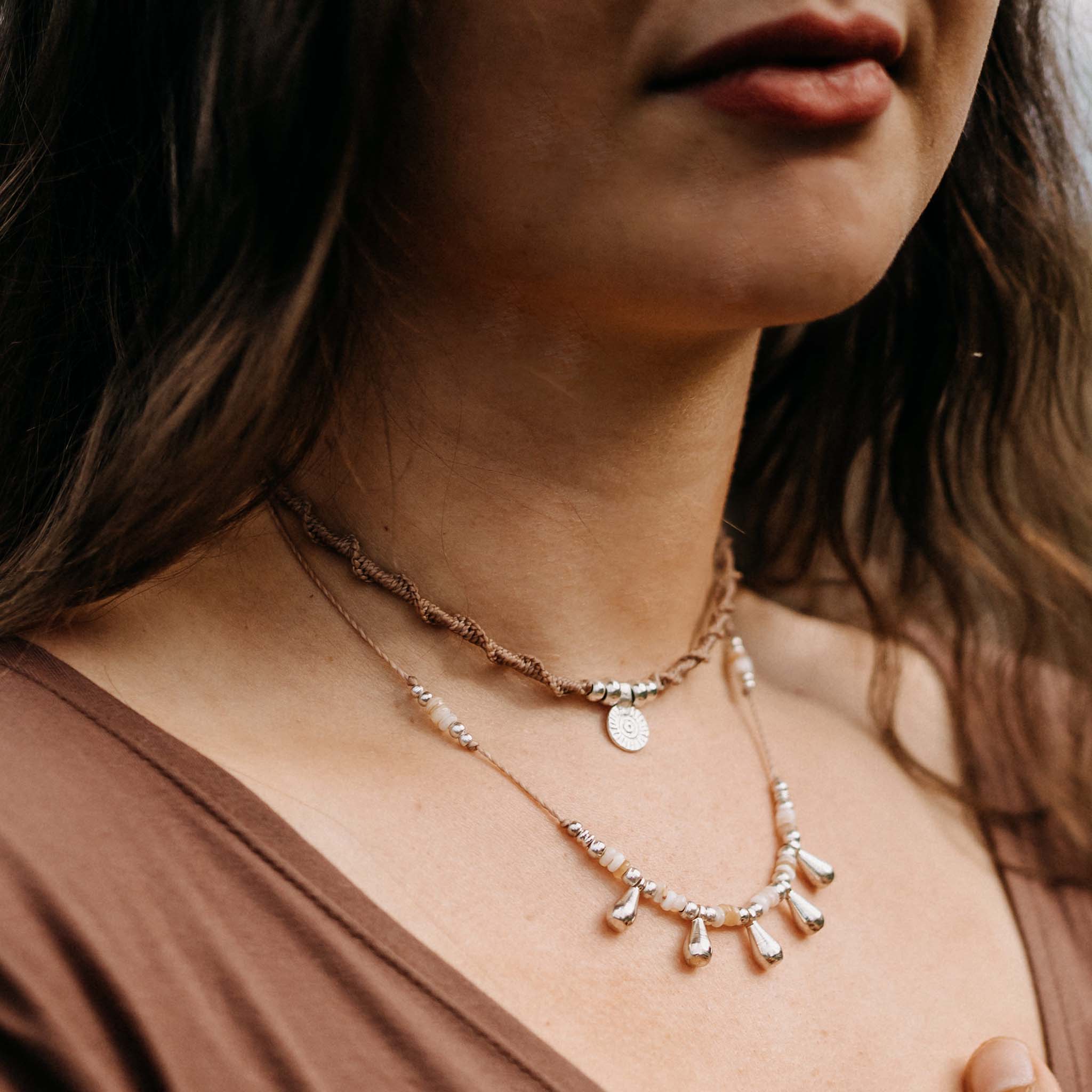 Halskette Auroria Silber